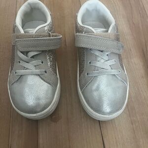 Carter's Silver Glitter Kids Sneakers